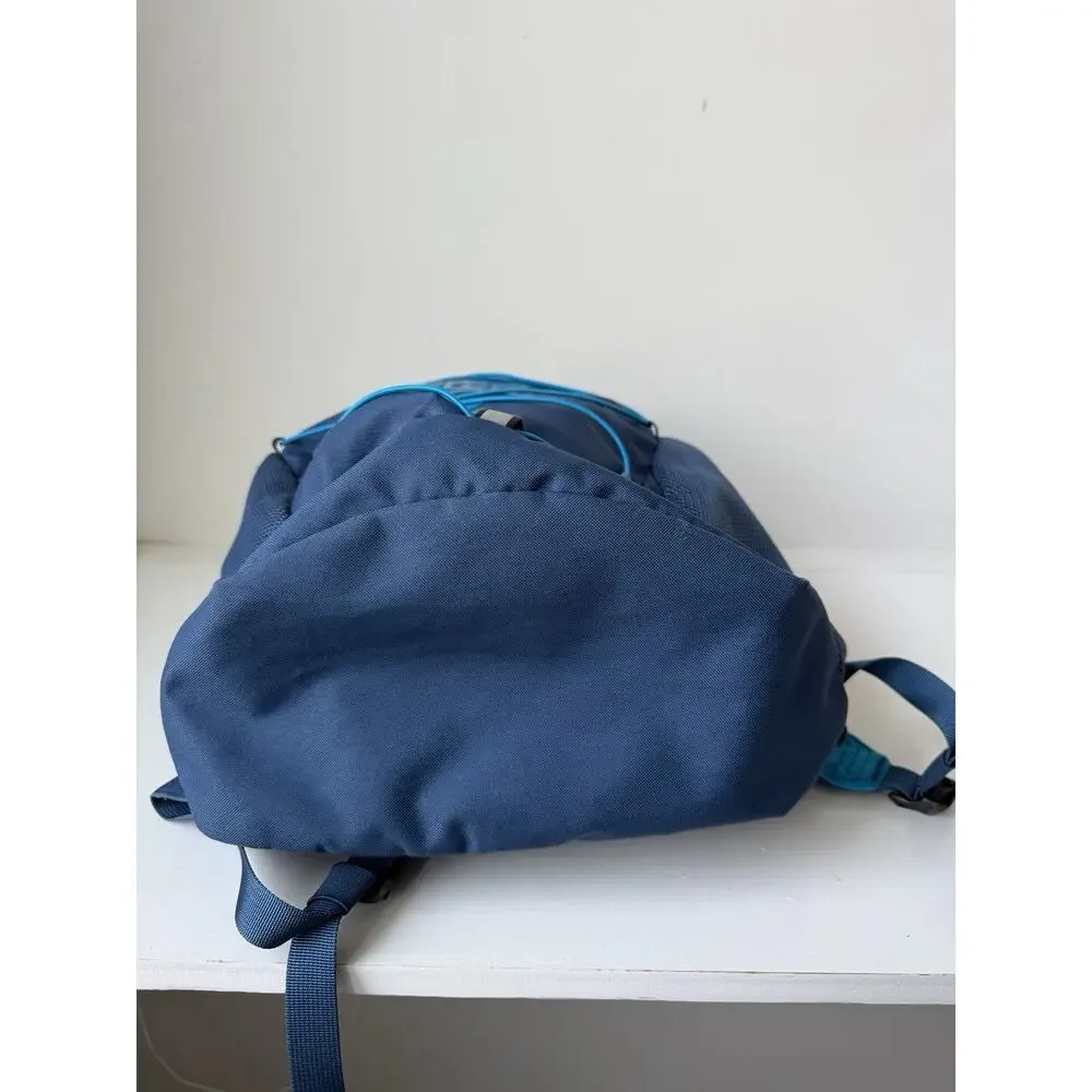 The North Face Jester Backpack Laptop Bag Blue Unisex Hiking Camp Outdoors